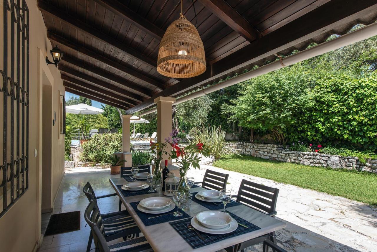 Villa Apleton Kassiopi Bagian luar foto
