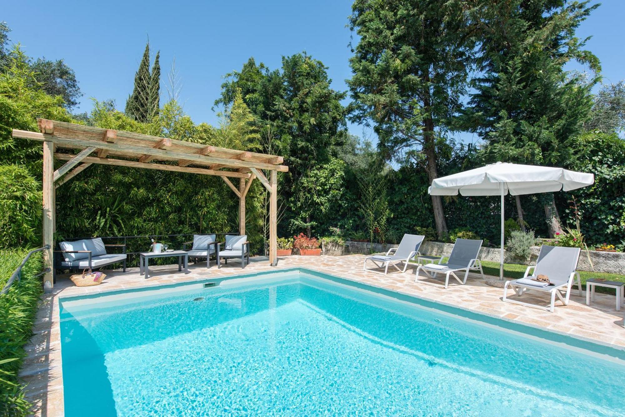 Villa Apleton Kassiopi Bagian luar foto