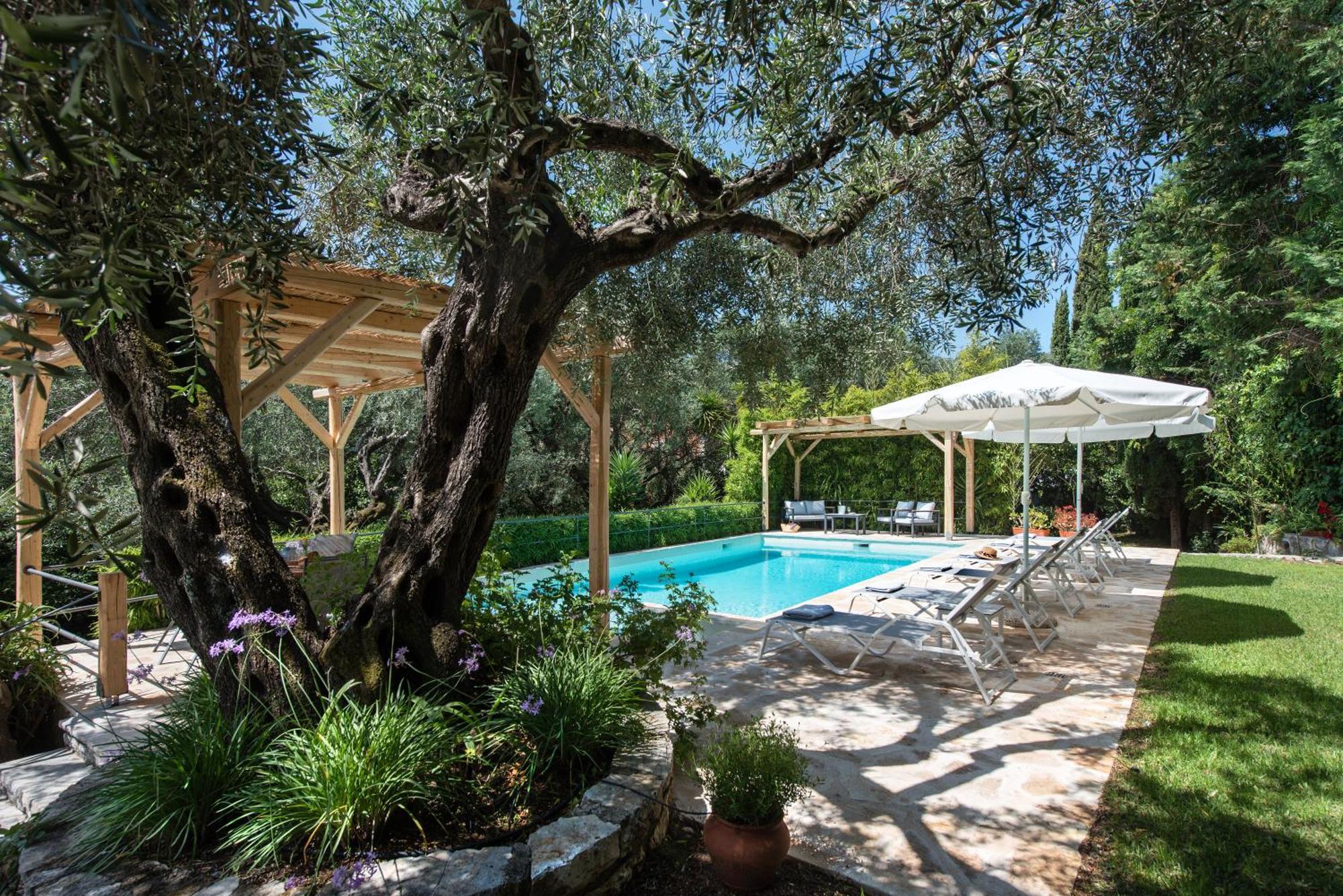 Villa Apleton Kassiopi Bagian luar foto