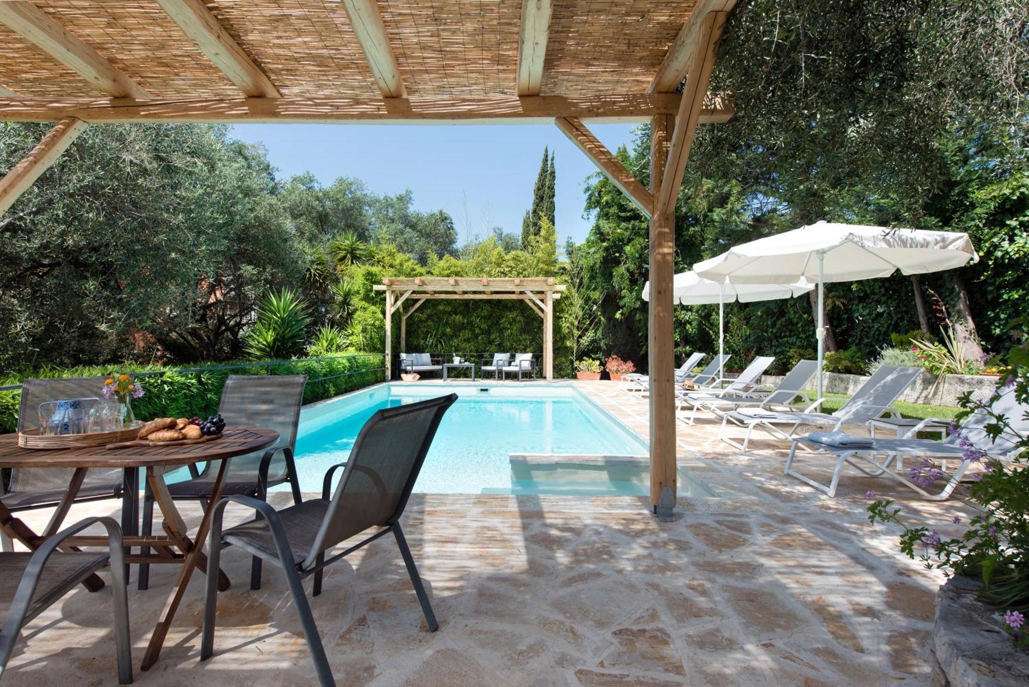 Villa Apleton Kassiopi Bagian luar foto